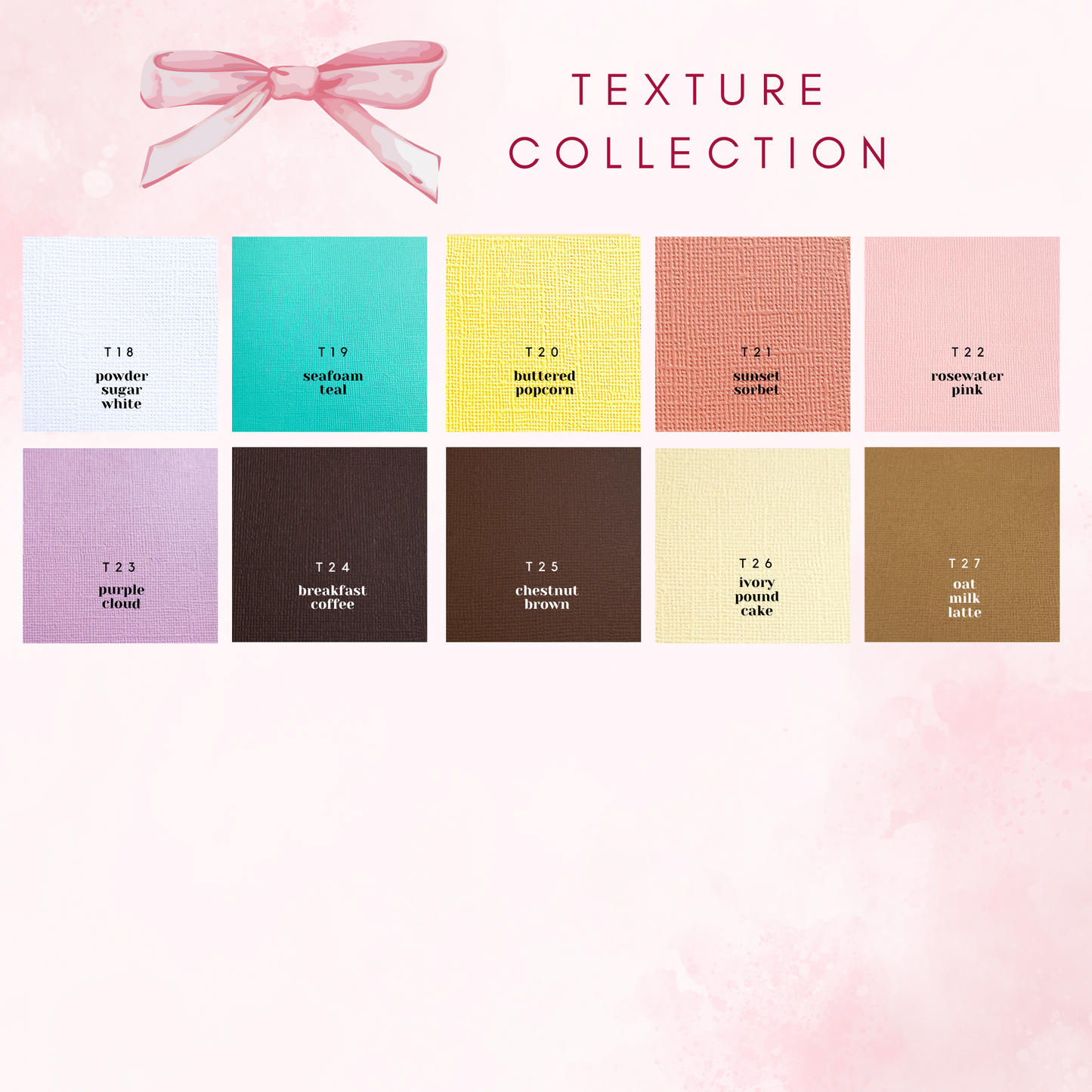 Texture Cardstock