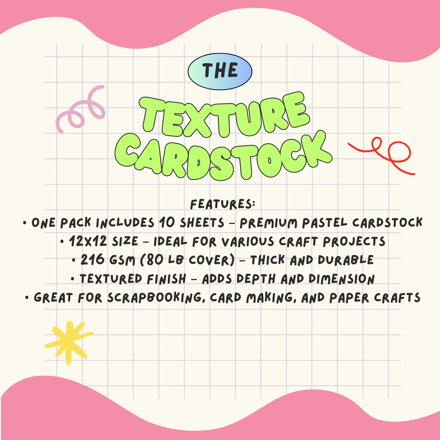 Texture Cardstock